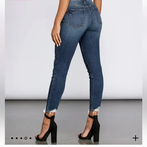 Oasis by Eunina Jeans. Clara High Rise Skinny Size 7 - Picture 2 of 13